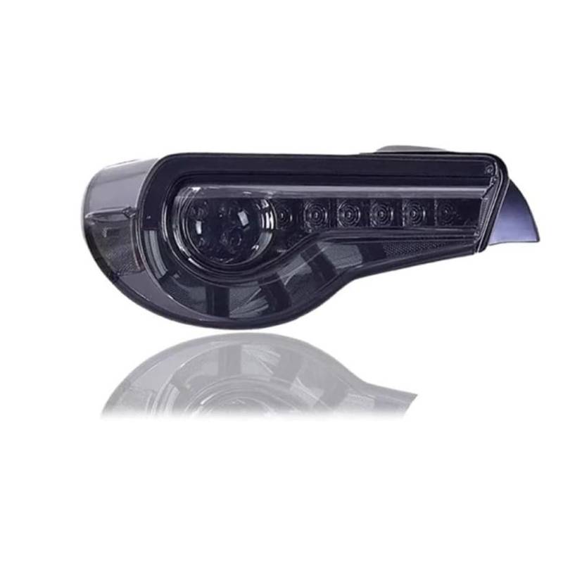 JFENGNB Auto Rückleuchten für Subaru BRZ 2013-2020, Bremslicht Blinker Links Rechts Heckleuchte Rücklicht Rückleuchte Rücklichter Ersatz Zubehör,C/Black Left von JFENGNB