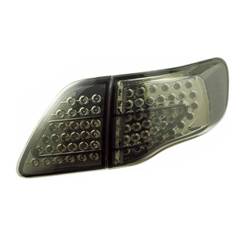 JFENGNB Auto Rückleuchten für Toyota Corolla 2008-2011, Bremslicht Blinker Links Rechts Heckleuchte Rücklicht Rückleuchte Rücklichter Ersatz Zubehör,D/Black Right von JFENGNB