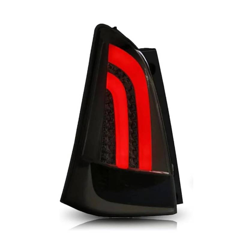JFENGNB Auto Rückleuchten für Toyota Innova 2012-2015, Bremslicht Blinker Links Rechts Heckleuchte Rücklicht Rückleuchte Rücklichter Ersatz Zubehör,C/Black Left von JFENGNB