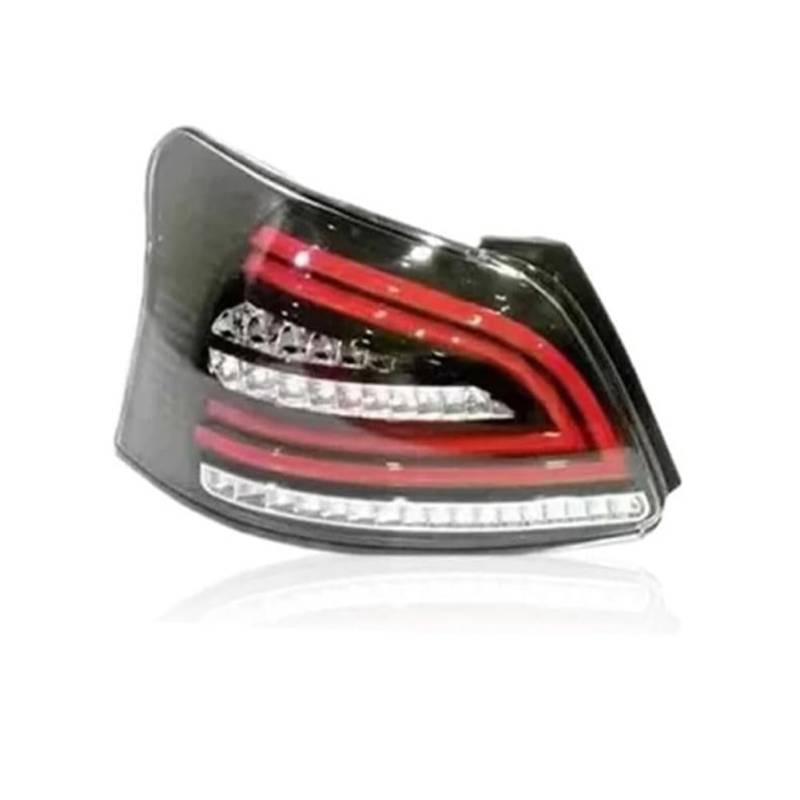 JFENGNB Auto Rückleuchten für Toyota Vios 2008-2013, Bremslicht Blinker Links Rechts Heckleuchte Rücklicht Rückleuchte Rücklichter Ersatz Zubehör,A/Red Left von JFENGNB
