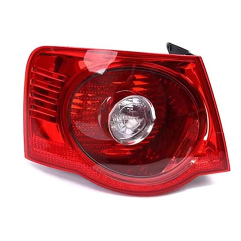JFENGNB Auto Rückleuchten für VW Jetta Sagitar 2011, Bremslicht Blinker Links Rechts Heckleuchte Rücklicht Rückleuchte Rücklichter Ersatz Zubehör,C/Left Outside von JFENGNB
