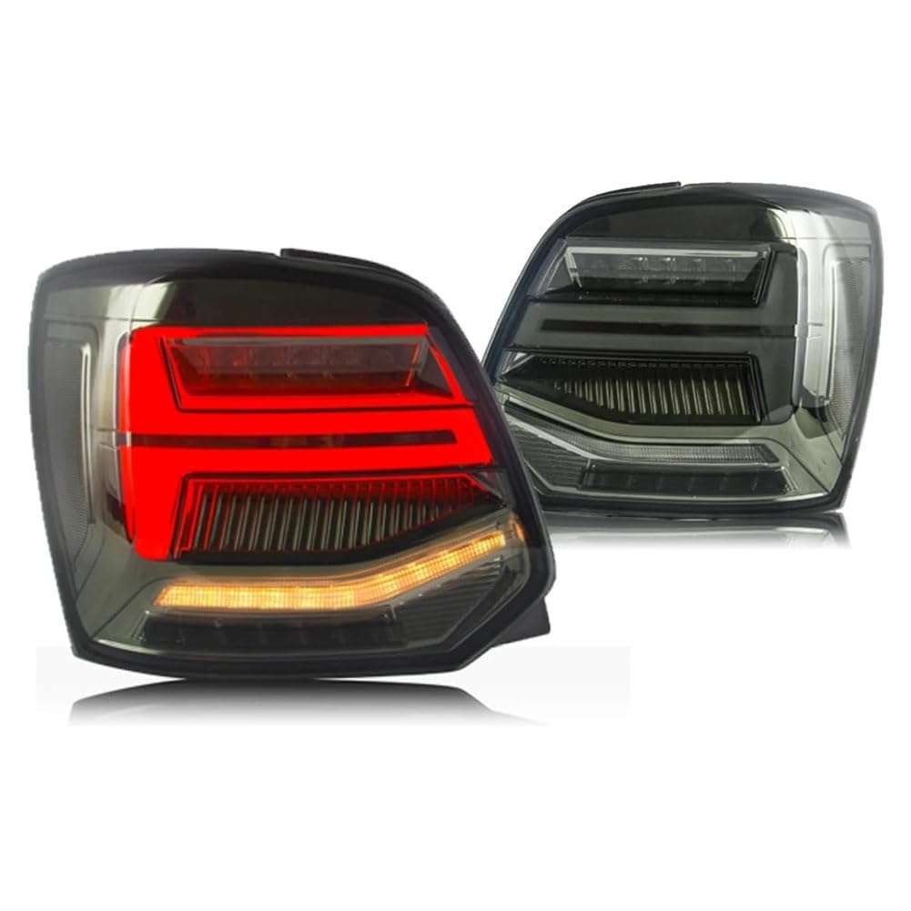 JFENGNB Auto Rückleuchten für VW Polo 2011-2017, Bremslicht Blinker Links Rechts Heckleuchte Rücklicht Rückleuchte Rücklichter Ersatz Zubehör,C/Black Left JFENGNB Auto Rückleuchten für VW Polo 2011-2017, Bremslicht Blinker Links Rechts Heckleuchte Rücklicht Rückleuchte Rücklichter Ersatz Zubehör,C/Black Left von JFENGNB