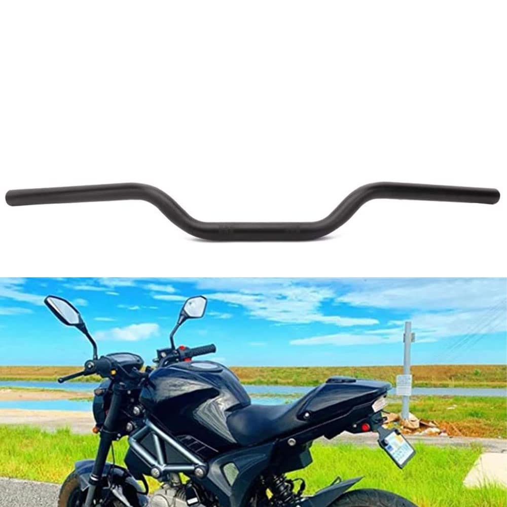 JFG RACING 7/8 "22MM Drag-Lenker-Tracker-Lenker Universal für Sportster XL 883 1200 Bobber Custom Chopper Softail Dyna Euro Style ， Schwarz von JFG RACING