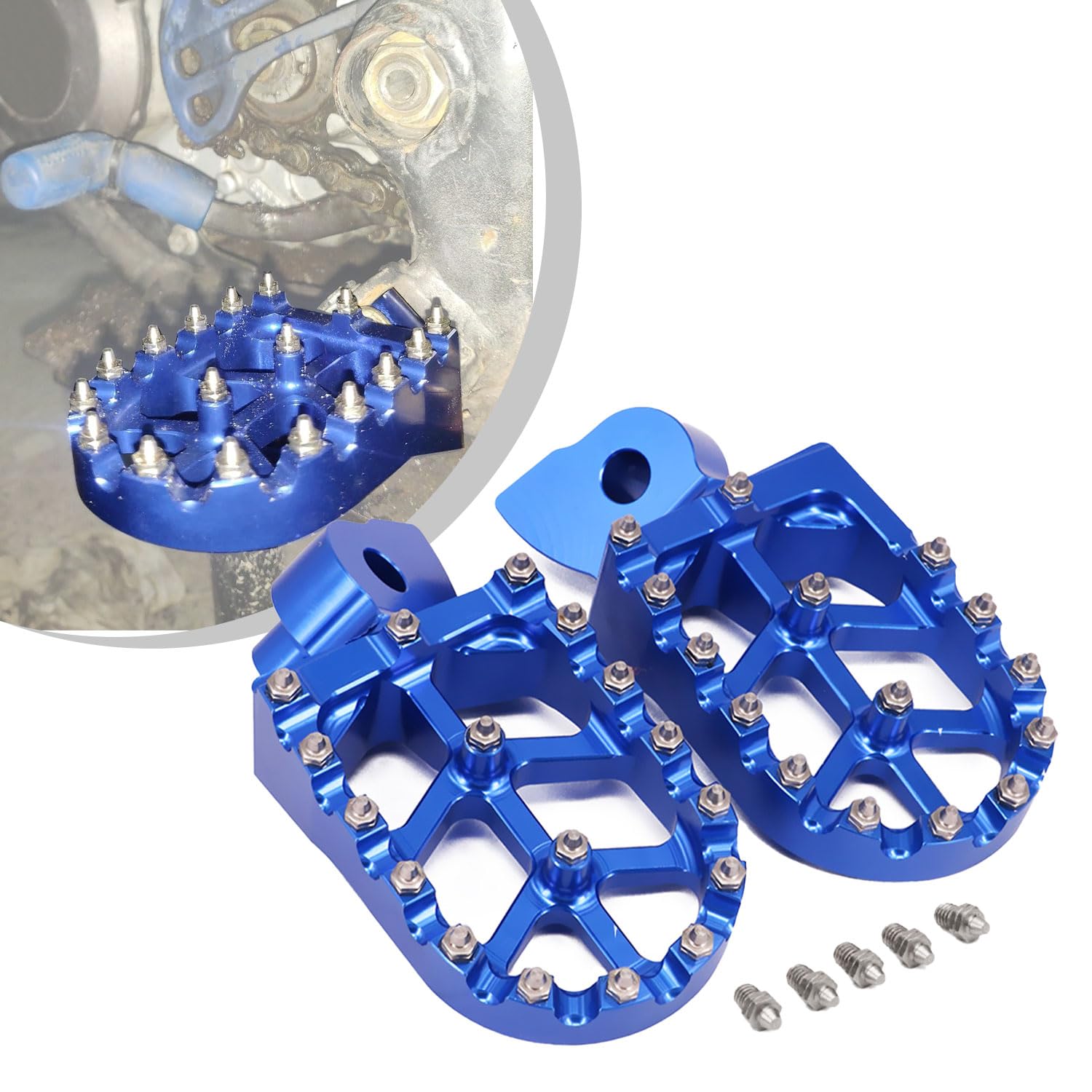 Fußrasten Motorrad-Fußrasten für SMS125 SM400R 449 SMR/TC/TE/TXC 450 SMR/TC/TE SM450R SM450RR TXC450 SM510R 510 TC/TE/TXC/SMR 511 SMR/TE/TXC 570 SMR/TC/TE SM610R Fußrasten Motorrad-Fußrasten für SMS125 SM400R 449 SMR/TC/TE/TXC 450 SMR/TC/TE SM450R SM450RR TXC450 SM510R 510 TC/TE/TXC/SMR 511 SMR/TE/TXC 570 SMR/TC/TE SM610R von JFG RACING
