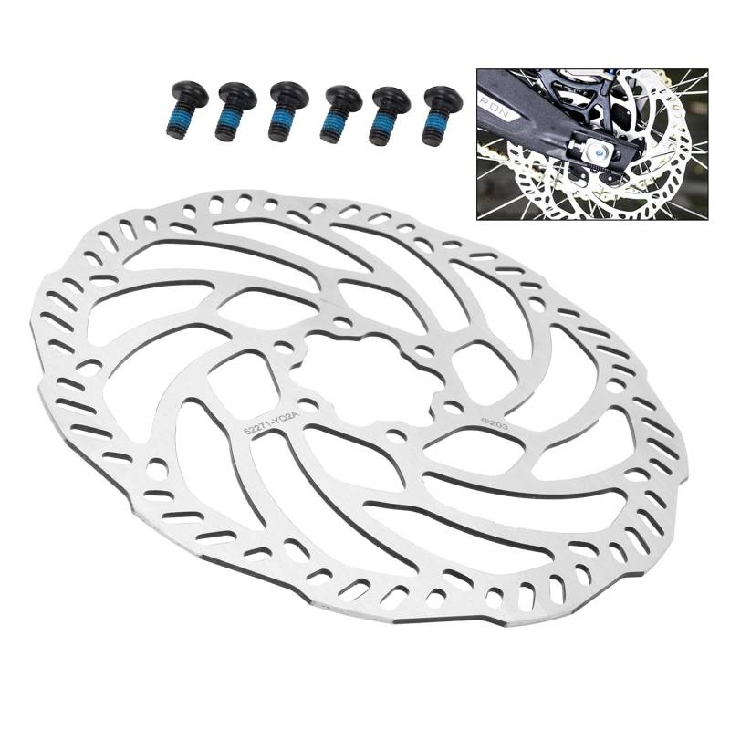 Motorrad Hinterrad Bremsscheibe, Bremsscheibe mit Schrauben, Bremsscheibenrotor für elektrisches Dirtbike Surron Sur Ron Sur-Ron Light Bee X/S von JFG RACING