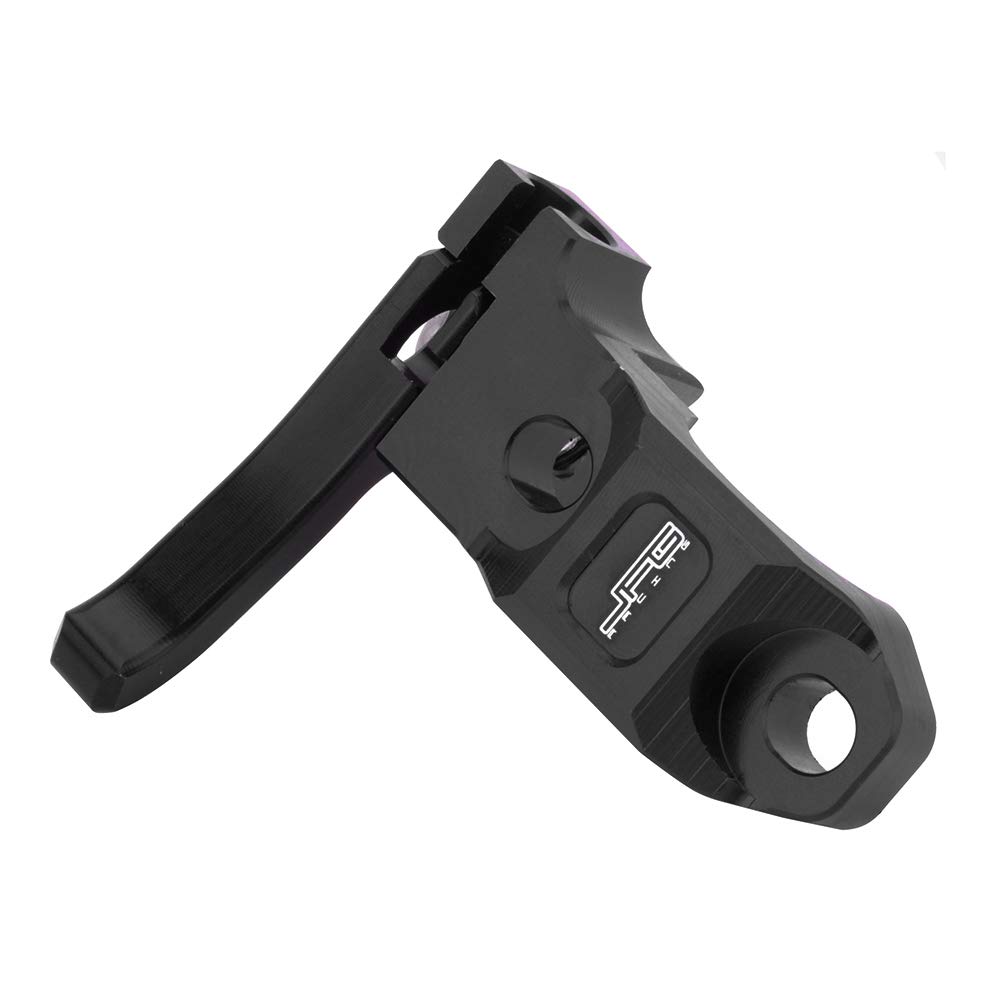 JFG RACING Motorrad-Heißstarthebel, universelle drehbare Lenkerklemme für CR CRF XR KDX KLX KX KXF DRZ RM RMZ TTR YZ YZF WRF-Schwarz JFG RACING Motorrad-Heißstarthebel, universelle drehbare Lenkerklemme für CR CRF XR KDX KLX KX KXF DRZ RM RMZ TTR YZ YZF WRF-Schwarz von JFG RACING