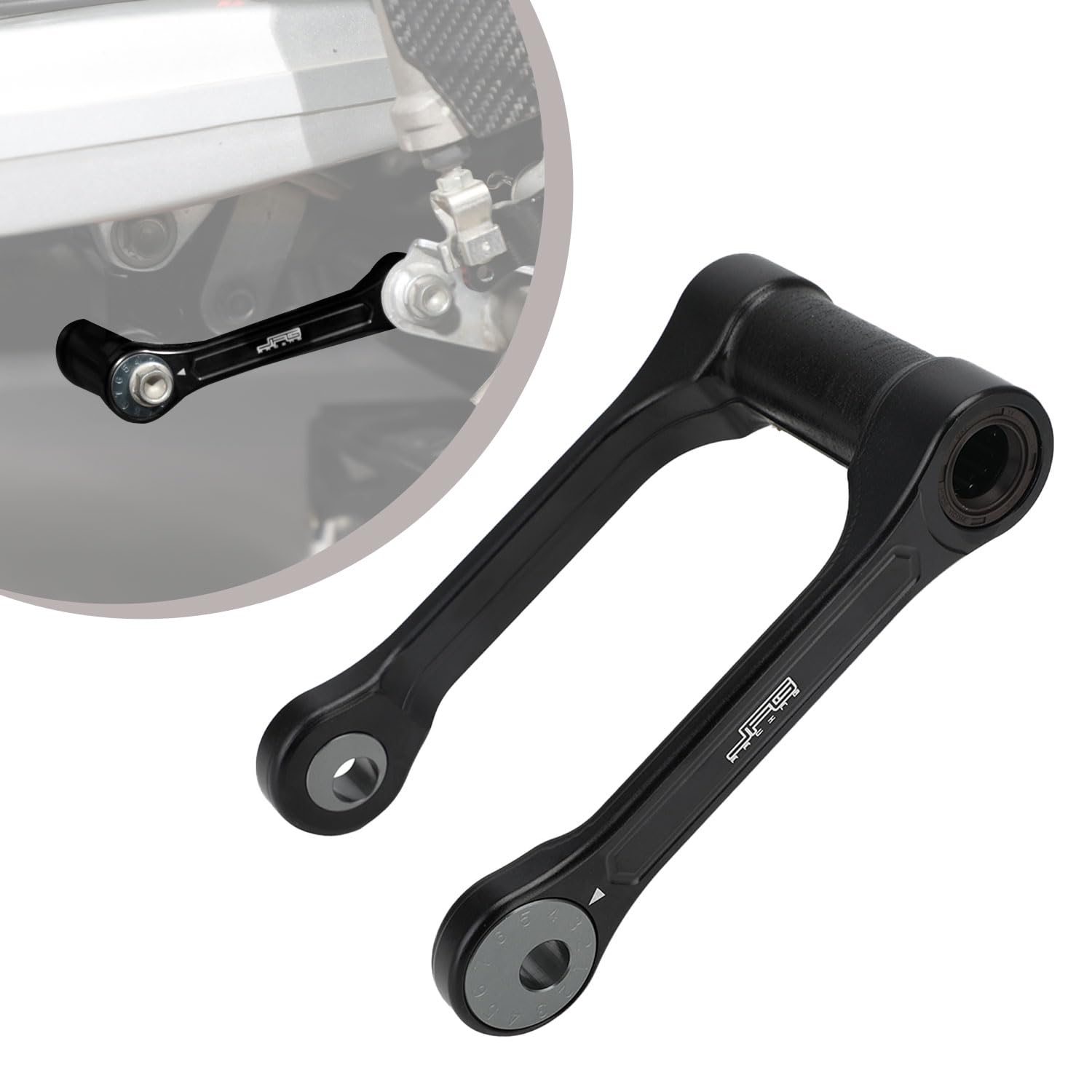 JFG RACING Motorrad Hinterprogressions Aufhängungsgestänge,Tieferlegungsgestänge aus Aluminium für CRF250L CRF250L Rally CRF250RA/RAL CRF250 Rally XR650L XR250 RL-Schwarz JFG RACING Motorrad Hinterprogressions Aufhängungsgestänge,Tieferlegungsgestänge aus Aluminium für CRF250L CRF250L Rally CRF250RA/RAL CRF250 Rally XR650L XR250 RL-Schwarz von JFG RACING