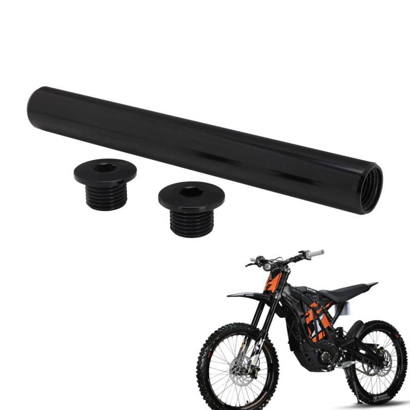 JFG RACING Motorrad Vorderradgabelachse, Dirt Bike Hinterradachse mit Muttern für Elektrofahrrad Sur Ron Surron Light Bee Sur Ron X/S von JFG RACING