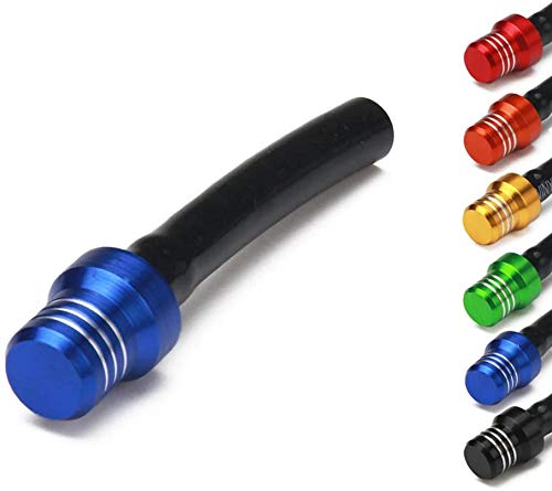 Motorrad Gas Kraftstofffilter Benzintankdeckel Ventil Entlüftungsentlüftungsschlauch Schlauch Für YZ80 YZ85 YZ125 YZ250 YZ250F Pit Dirt Bike ATV Off Road-Blau von JFG RACING