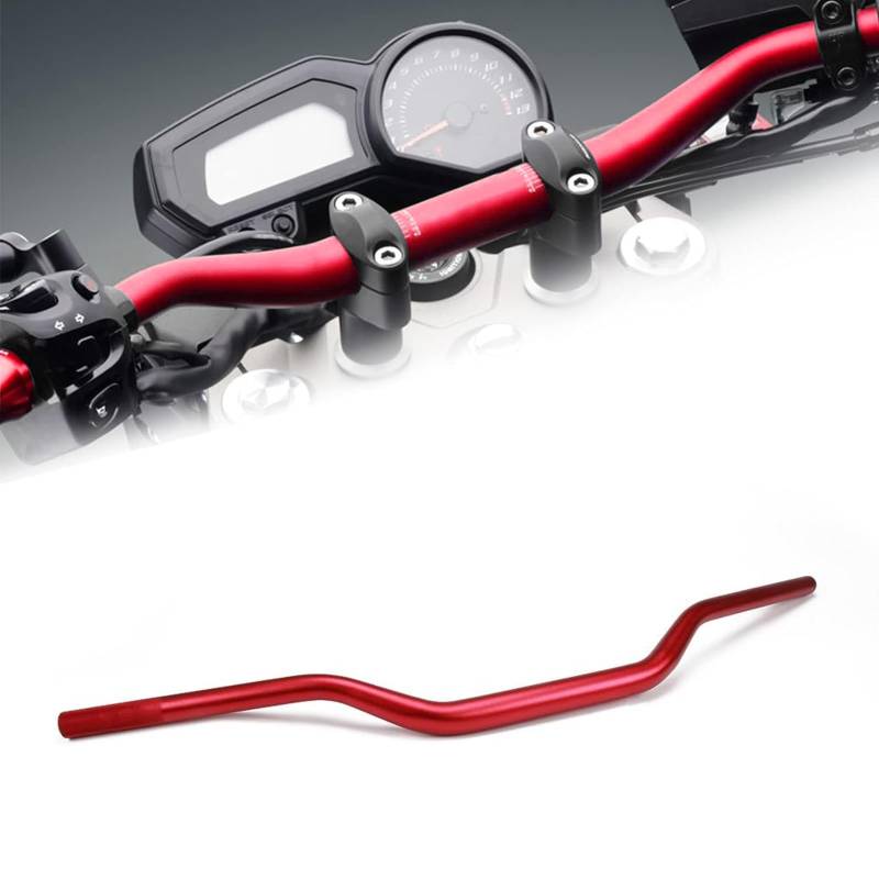 1 1/8 "28mm Motorrad Lenker Griffrohre - CR125 CR250 CR500 CRF250R CRF450X - Rot von JFG RACING