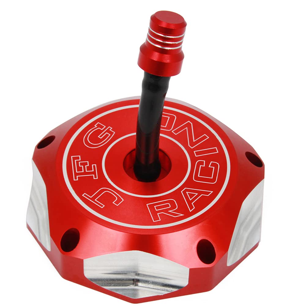Motorrad Tankdeckel für XR70R XR80 XR80R XR100R XR200 XR400 XR250 CRF250X CRF250R CRF450R CRF450X CRF450RX XR600L XR650L TRX400EX TRX450R Rot Motorrad Tankdeckel für XR70R XR80 XR80R XR100R XR200 XR400 XR250 CRF250X CRF250R CRF450R CRF450X CRF450RX XR600L XR650L TRX400EX TRX450R Rot von JFG RACING