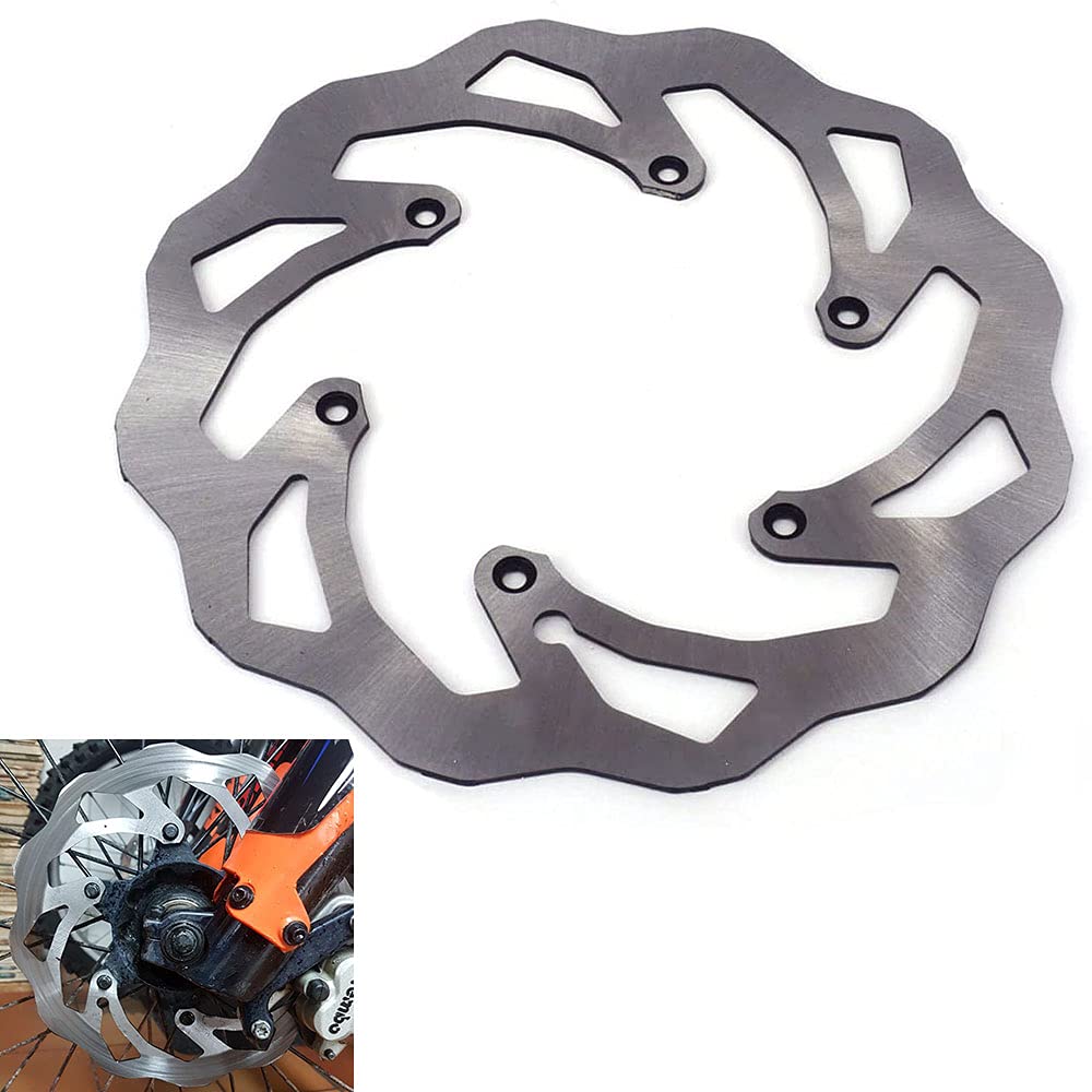 Bremsscheibe EXC Vorne 260mm 250 EXC EXC 125 300 EXC EXC125 SX125 SXS125 SX144 SX150 SX200 SX200 MXC200 XCW200 EXC250 Pitbike Bremsscheibe Vorne von JFG RACING