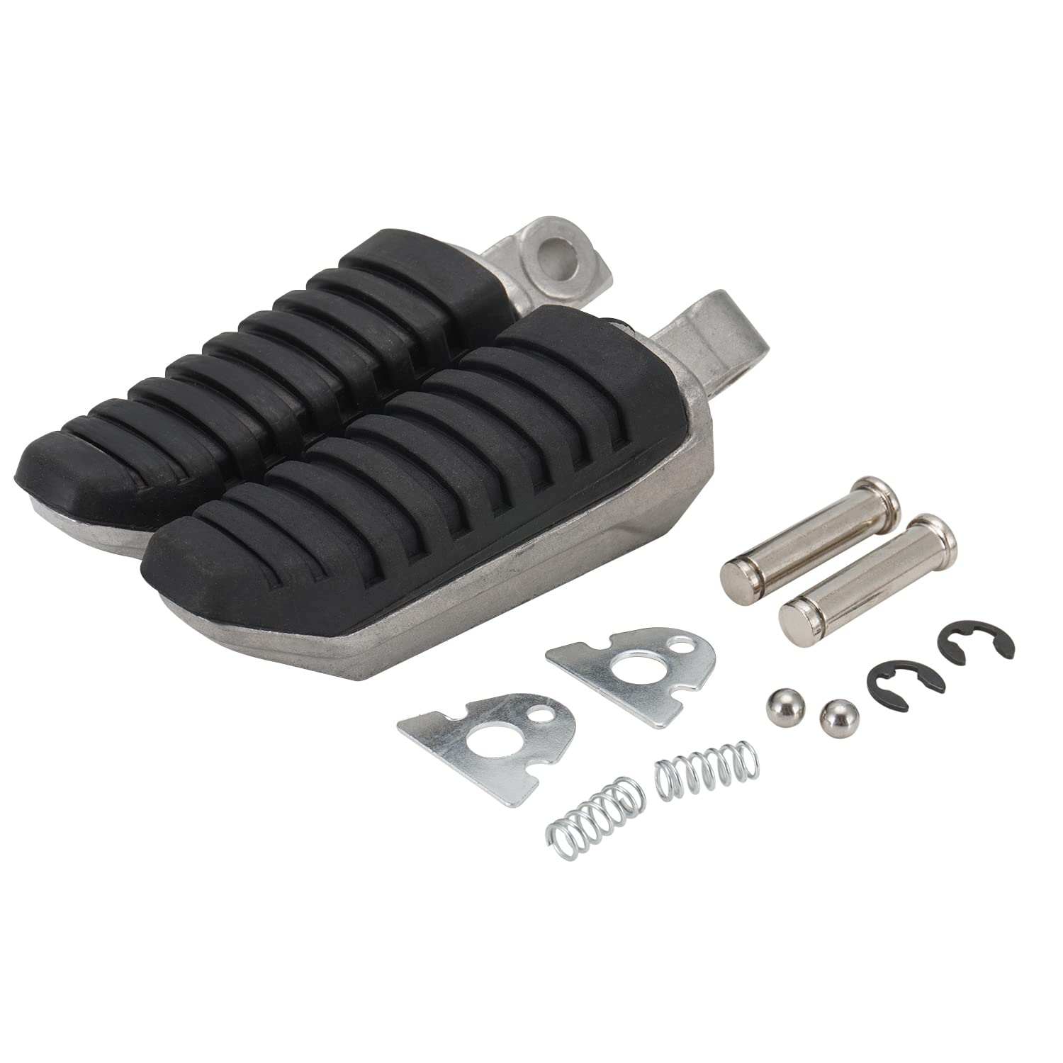 Motorrad Fußrasten für GSX1300R 1999-2012 GSX650 2008-2012 GSX1400 2002-2008 V-Strom 650 1000 DL650 DL1000 Motorrad Fußrasten für GSX1300R 1999-2012 GSX650 2008-2012 GSX1400 2002-2008 V-Strom 650 1000 DL650 DL1000 von JFG RACING