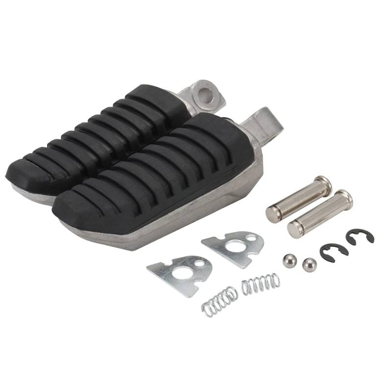 Motorrad Fußrasten für GSX1300R 1999-2012 GSX650 2008-2012 GSX1400 2002-2008 V-Strom 650 1000 DL650 DL1000 von JFG RACING