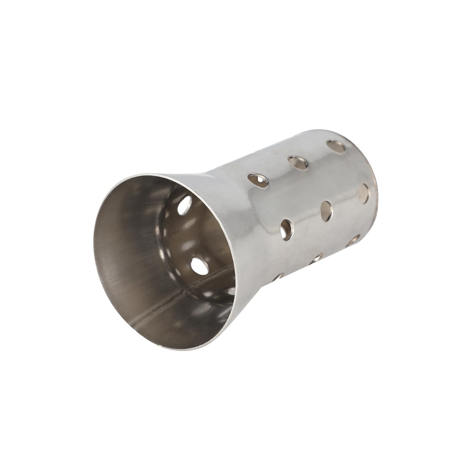 Auspuff-Schalldämpfer, 50.8mm x 86mm (Außendurchmesser x Länge), Edelstahl, universell für Motorrad-Auspuff, Schalldämpfer-Einsatz Auspuff-Schalldämpfer, 50.8mm x 86mm (Außendurchmesser x Länge), Edelstahl, universell für Motorrad-Auspuff, Schalldämpfer-Einsatz von JFG RACING