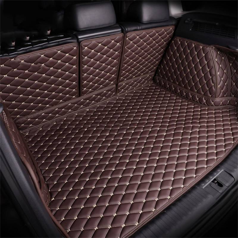 Auto Kofferraummatten für VW Tiguan 2009-2016, rutschfest Kofferraumwanne Kofferraum Schutzmatte Kofferraumschutz Interieur ZubehöR,D von JGBFCBBF