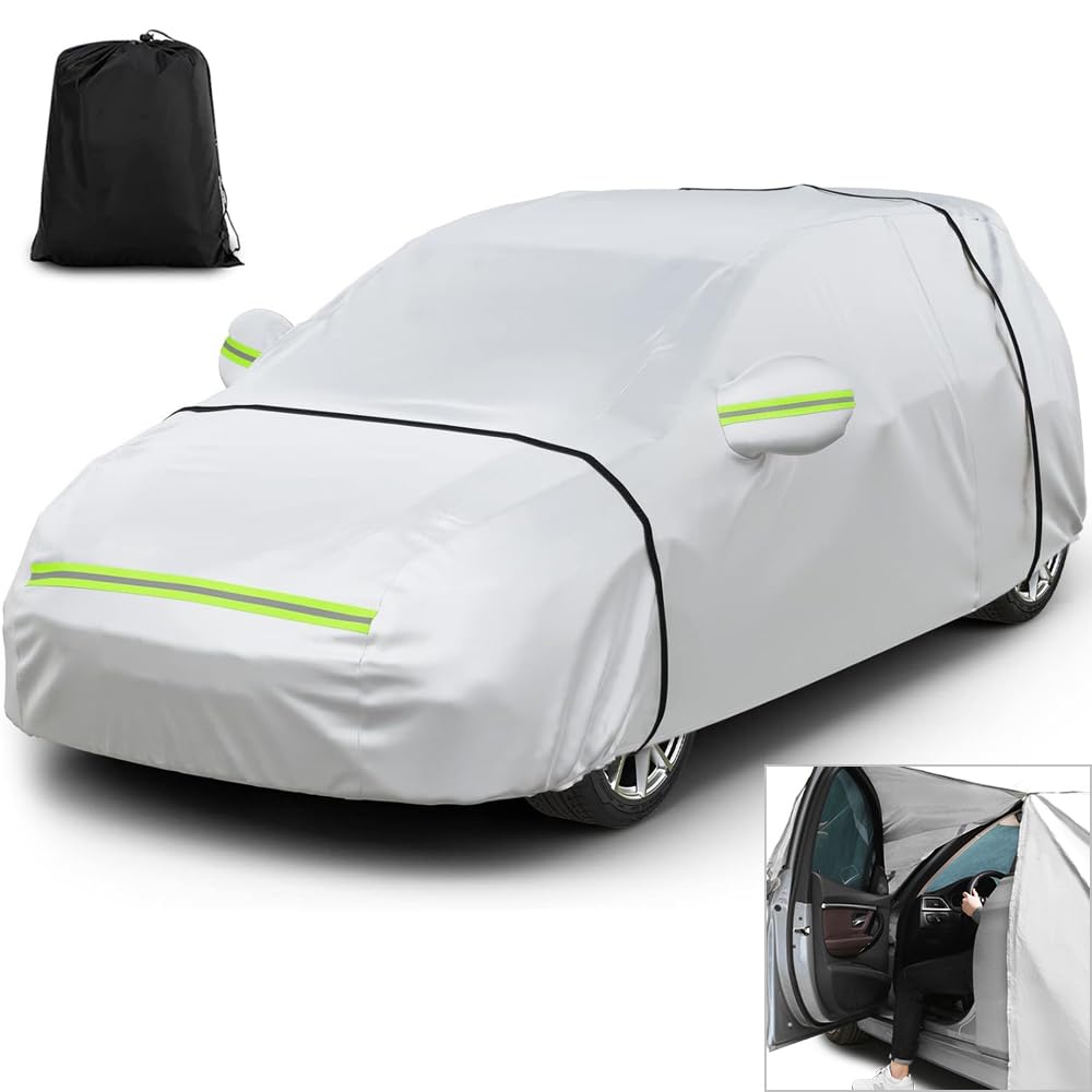 Autoabdeckung für VW Passat Variant Typ B6/3C ab Bj.2005-2010 Vollgarage Autoplane PE-Oxford-Gewebe für Regen Sonne Staub Schutz für jedes Wetter strapazierfähig Sonne UV-Schutz mit Reißverschluss Autoabdeckung für VW Passat Variant Typ B6/3C ab Bj.2005-2010 Vollgarage Autoplane PE-Oxford-Gewebe für Regen Sonne Staub Schutz für jedes Wetter strapazierfähig Sonne UV-Schutz mit Reißverschluss von JGDLBXJY