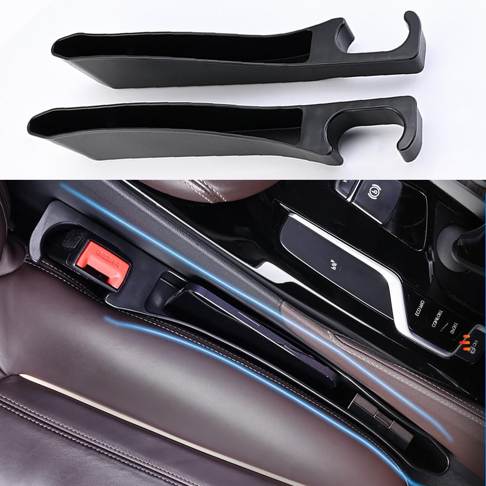 2 Stück Autositz-Spaltfüller für Opel Insignia A Sports Tourer (Bj.2009-2017),Autositz Lückenfüller Mit Aufbewahrungsfach Weicher Schaum Füllt den Spalt zwischen Sitz & Konsole von JGDLBXJY