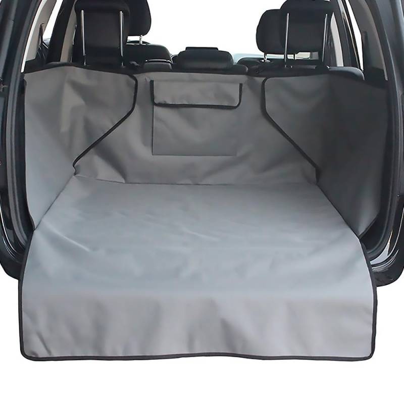 Kofferraumschutz Hund mit Seiten und Ladekantenschutz für VW T7 Multivan 2021-,Hundedecke Auto Kofferraum Wasserdicht & Kratzfest Kofferraum Schutzmatte Hunde,175 * 105-Grey von JGDLBXJY