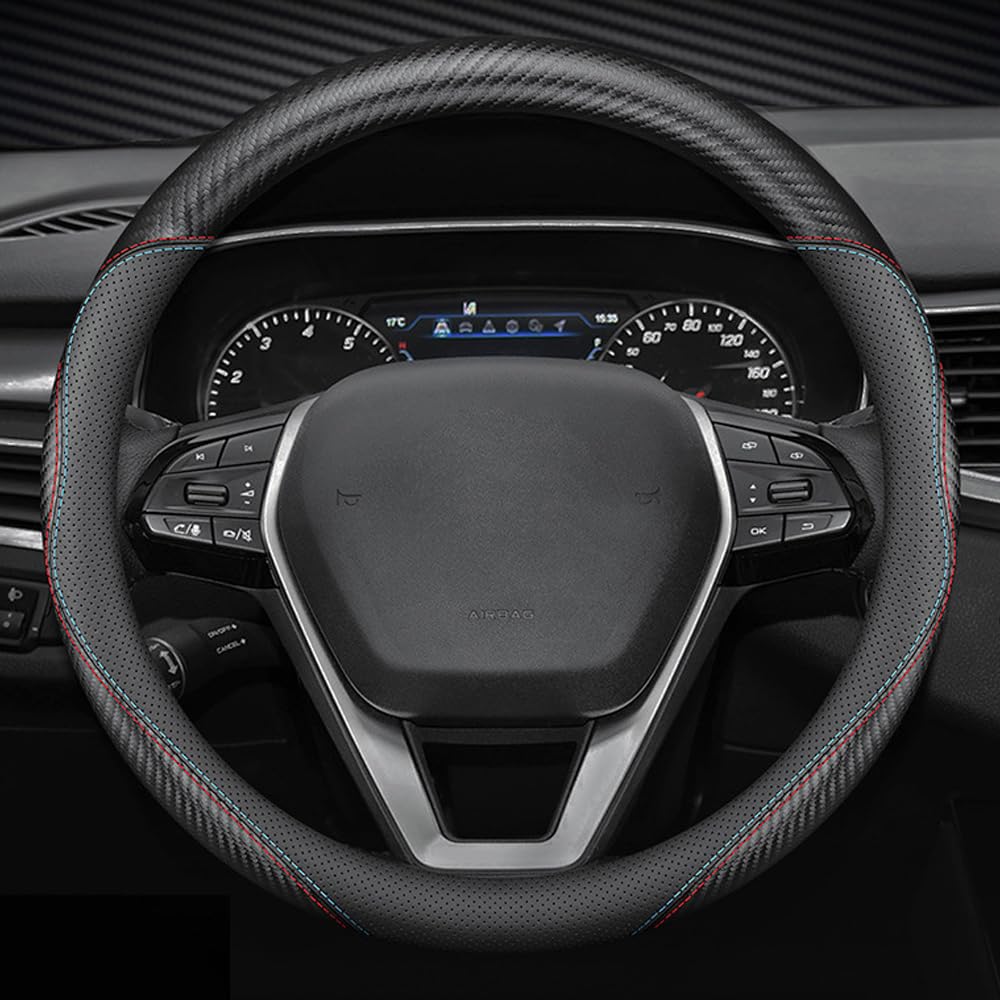 Lenkradbezug Auto für Mercedes Benz C-Klasse T-Modell S204 I 2007-2014 Lenkradbezug Leder 37-38cm Lenkradhülle für Sommer & Winter Anti Rutsch Lenkradabdeckung Lenkradschoner Lenkradbezug Auto für Mercedes Benz C-Klasse T-Modell S204 I 2007-2014 Lenkradbezug Leder 37-38cm Lenkradhülle für Sommer & Winter Anti Rutsch Lenkradabdeckung Lenkradschoner von JGDLBXJY
