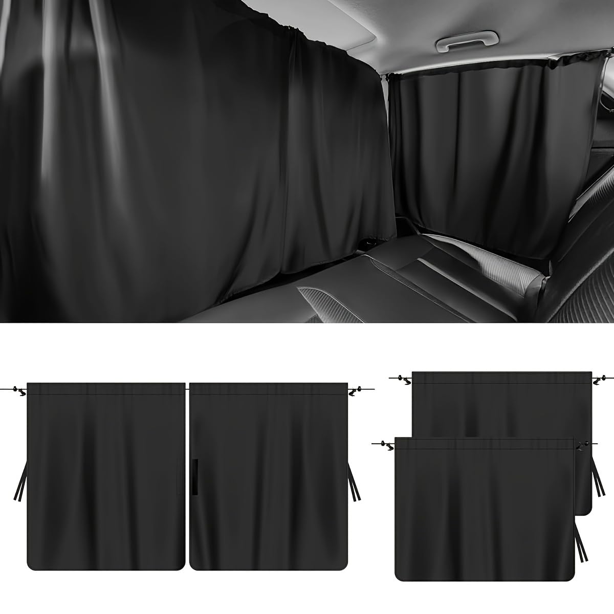 3pcs Auto-Sichtschutzvorhänge,kompatibel mit BMW 2 3 5 6 7 Series GT5 M4 M5 X1 X2 X3 X5 X5M X6 X6M X7, Autoteile 3pcs Auto-Sichtschutzvorhänge,kompatibel mit BMW 2 3 5 6 7 Series GT5 M4 M5 X1 X2 X3 X5 X5M X6 X6M X7, Autoteile von JGGQSY