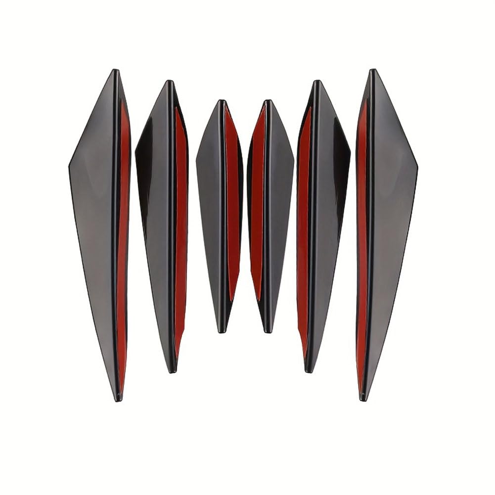6pcs Auto Spoiler,kompatibel mit Mazda CX5 KF 5 türer, Kollisionsstreifen Aufkleber,Black 6pcs Auto Spoiler,kompatibel mit Mazda CX5 KF 5 türer, Kollisionsstreifen Aufkleber,Black von JGGQSY