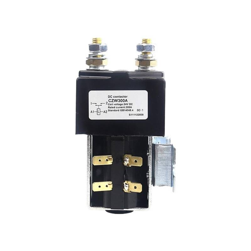 300A Schütz 12VDC 24V 36V 48V 60V 72V Verwendung for Elektrofahrzeuge und Maschinenbau DC Schütz 1St(DC48V 1NO) von JGODGQPM