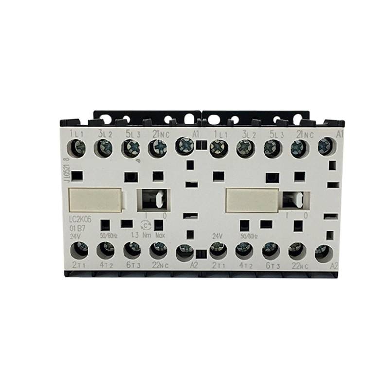 AC-Schütz LC2K0601 LC2K0610 NO NC Reversible Verriegelung Mini Mechanische Verriegelung 6A Motor Vorwärts und Rückwärts 1St(AC24V B7 LC2K0601) von JGODGQPM