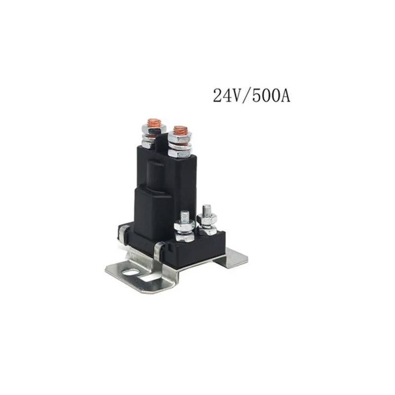 Auto Elektromagnetische Starten Relais 12V24V500A Hohe Strom Silber Kontaktieren 1Pcs(24V) von JGODGQPM