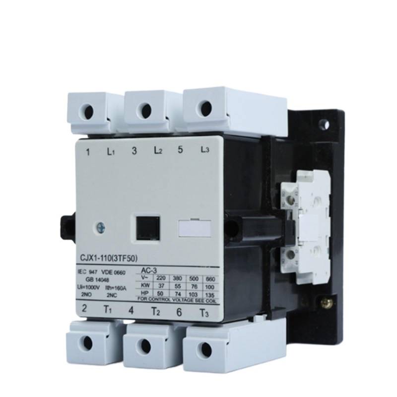 CJX1-110A AC-Schütz CJX1-110/22 3TF50 Elektrisches Magnetschütz 3-poliger Schalter Schütze 24 V 220 V 380 V 2 Schließer 2 Öffner 1 Stück(AC380V) von JGODGQPM