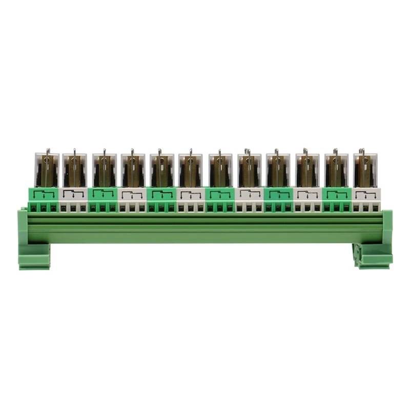 FY-NG2R-12C Din-Schiene 12 Gruppe Relais Modul Austauschbare Relais Bord 1Pcs(12VACDC) von JGODGQPM