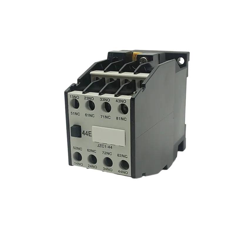 JZC1-44 AC-Schütztyp-Relais 110 V 50 Hz Spulenspannung 3-phasig 4 Schließer + 4 Öffner 1 Stück von JGODGQPM