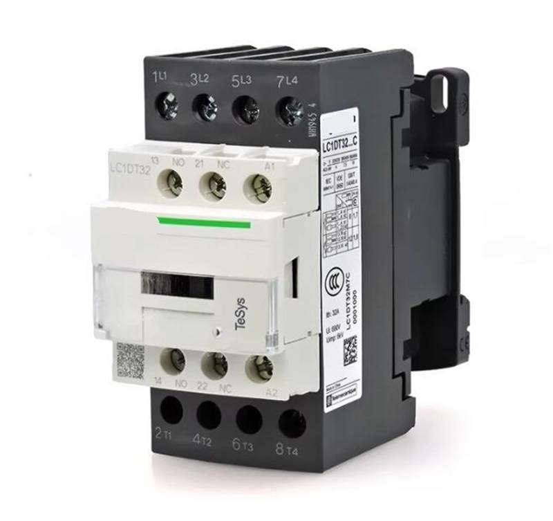LC1D 4-poliger Schütz LC1DT25 25A LC1DT25B7C E7C F7C M7C Q7C LC1DT25BDC EDC FDC MDC Schütz zur DIN-Schienenmontage, 1 Stück(LC1DT25EDC 48VDC) von JGODGQPM