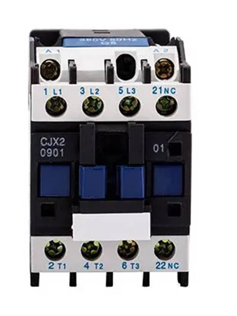 LC1D AC-Schütz CJX2-0901 9A NC 3-Phasen-DIN-Schienenmontage Elektrisches Leistungsschütz 24V 36V 110V 220V 380V 1St(220V) von JGODGQPM