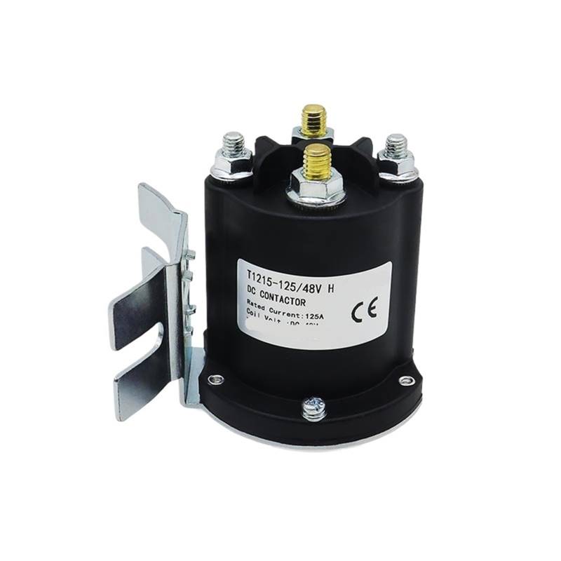 Zubehör 12V 24V 48V DC Pumpe Schütz Relais 125A Schütz for Hubwagen 1Pcs(48V) von JGODGQPM