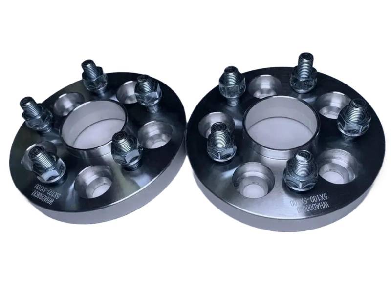 JGUYC 2 Stück 20 mm Radadapter Distanzscheiben PCD 5 x 114,3 Nabenzentrierung 60,1 mm Radbolzen M//12 x 1,5 von JGUYC