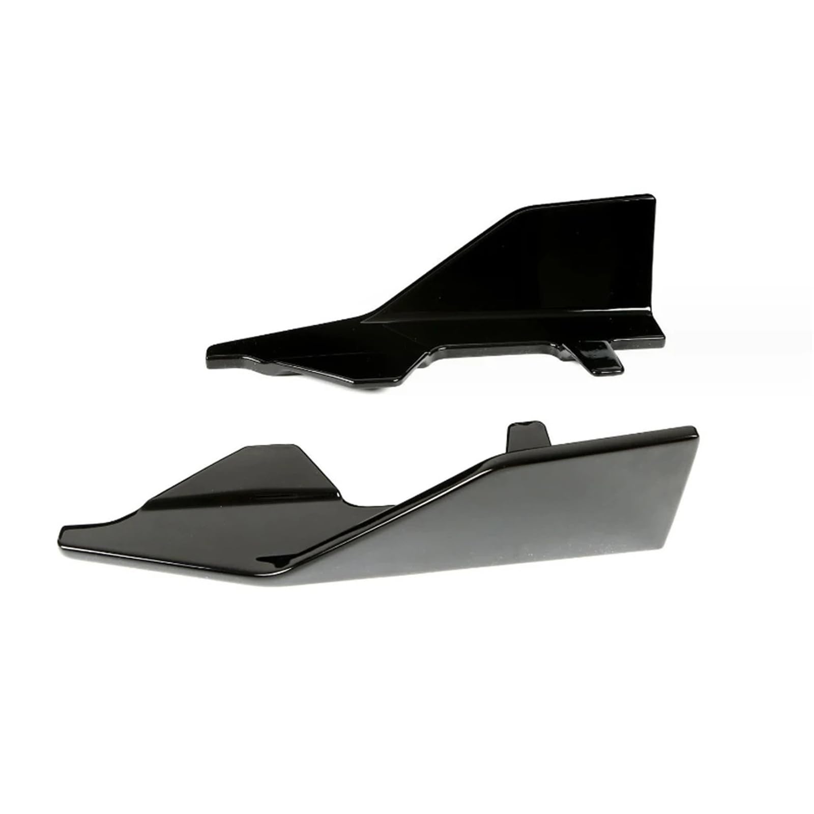 JGUYC 2 Stück for BB//M//W 2er G42 Coupé 2-Türer 2021-2024 Auto Seitenstoßstange Lippe Spoiler Splitter Winglets Seitenschweller Verlängerung(Carbon Fiber Look) von JGUYC