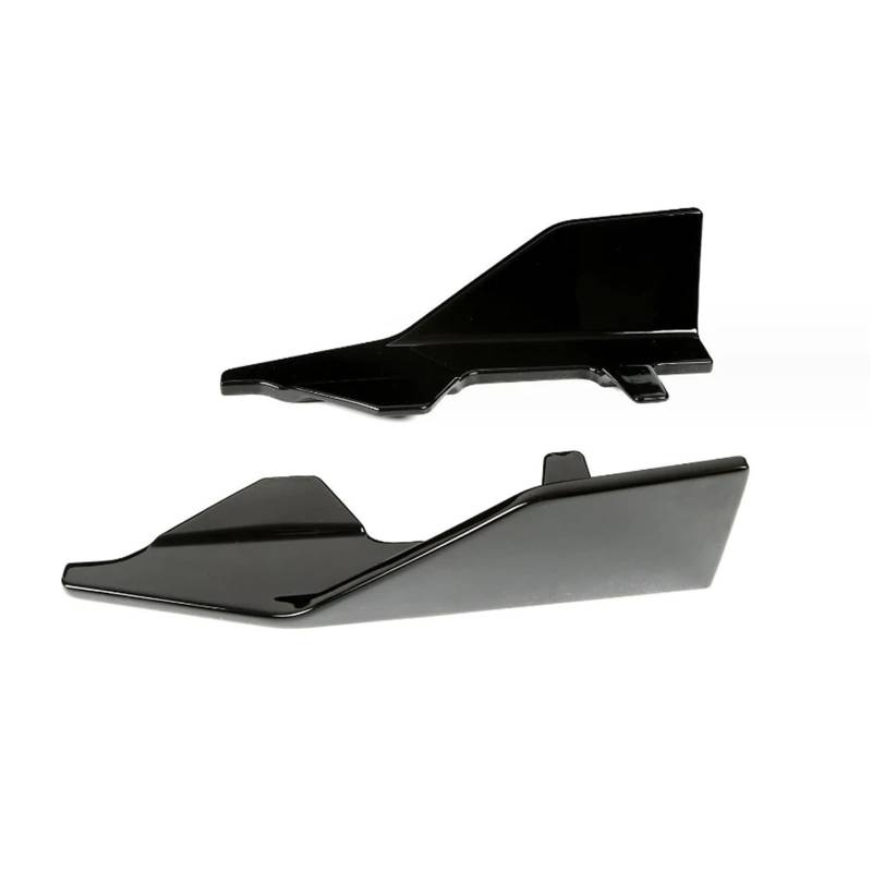 JGUYC 2 Stück for BB//M//W 2er G42 Coupé 2-Türer 2021-2024 Auto Seitenstoßstange Lippe Spoiler Splitter Winglets Seitenschweller Verlängerung(Carbon Fiber Look) von JGUYC