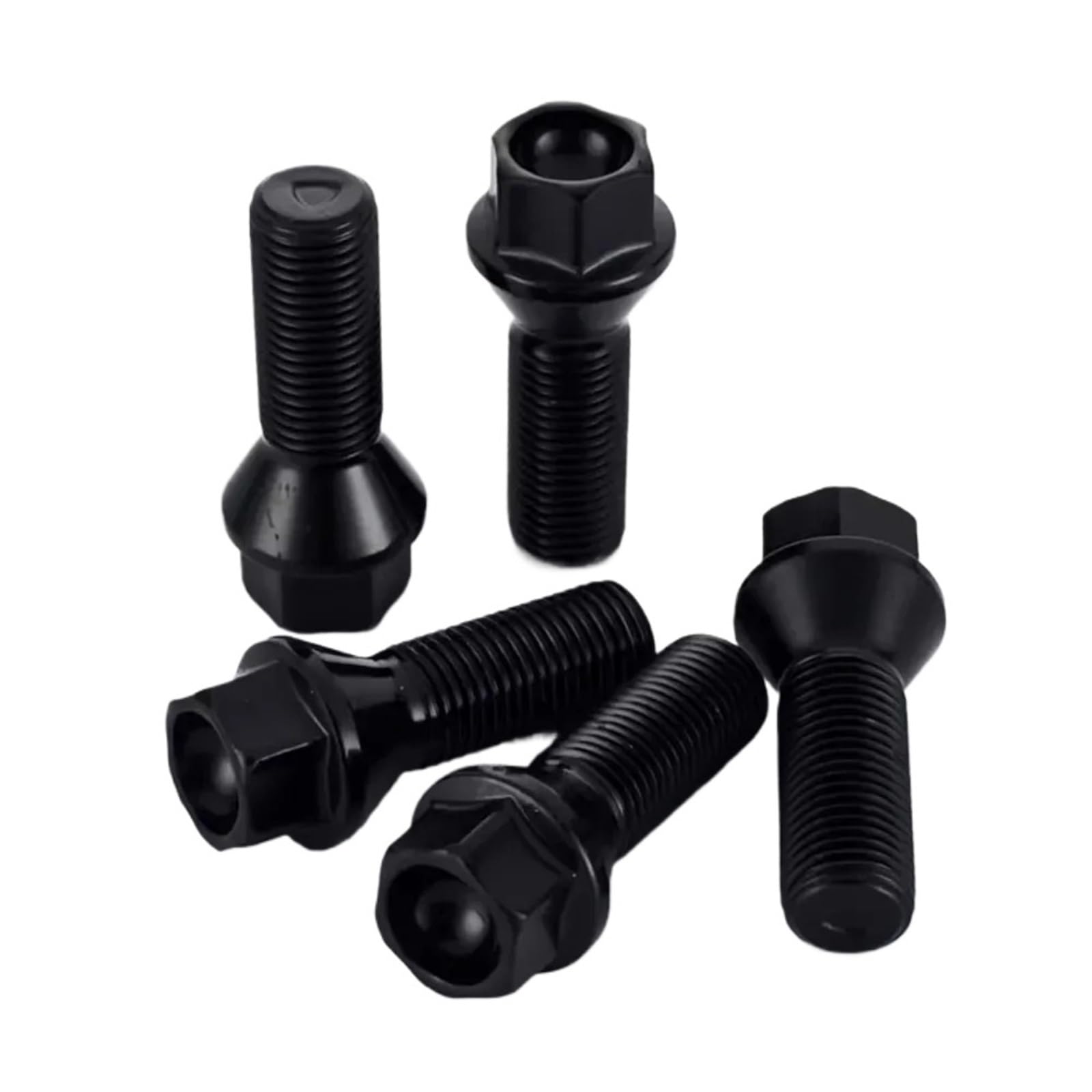 JGUYC 5 Stück Radschrauben im OE-Stil, passend for A//l/f//a R/o/m/e/o bb//m//w M//14x1,25 | Sechskant 17 mm | Länge 48 mm | Gewinde 24 mm JGUYC 5 Stück Radschrauben im OE-Stil, passend for A//l/f//a R/o/m/e/o bb//m//w M//14x1,25 | Sechskant 17 mm | Länge 48 mm | Gewinde 24 mm von JGUYC