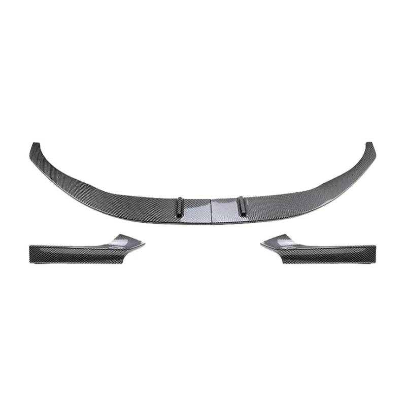 JGUYC for BB//M//W 2er F22 F23 M Sport 2014-2019 MP Auto Frontstoßstange Lip Body Kit Spoiler Splitter Vorderes Kinn Diffusor Zubehör(Carbon Grain) von JGUYC