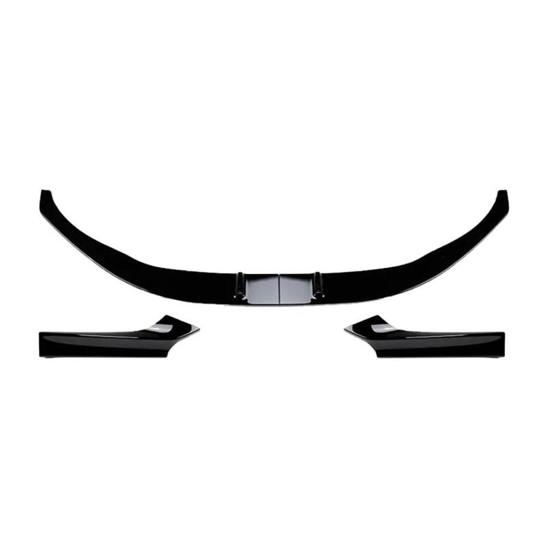 JGUYC for BB//M//W 2er F22 F23 M Sport 2014-2019 MP Auto Frontstoßstange Lip Body Kit Spoiler Splitter Vorderes Kinn Diffusor Zubehör(Glossy Black) von JGUYC