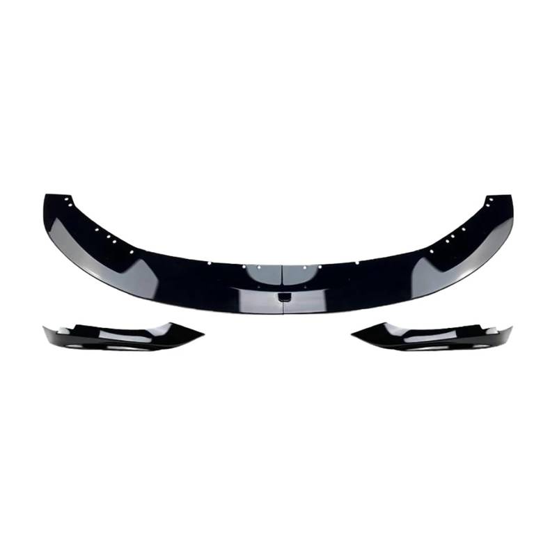JGUYC for BB//M//W 4er F32 F33 M-Tech 2014-2020 MP Style Auto Frontstoßstange Lip Body Kit Spoiler Splitter Vorderer Kinndiffusor Schwarz, Glänzend Schwarz/Carbon Grain(Glossy Black) von JGUYC