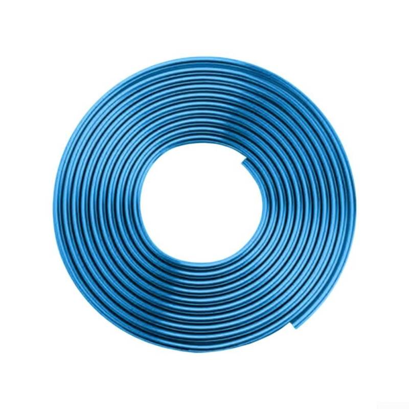 Innovatives 5 m langes PVC-Autotürschutzstreifen, galvanisiertes Design, um das neue Aussehen des Fahrzeugs zu erhalten (blau) von JGmotorfi