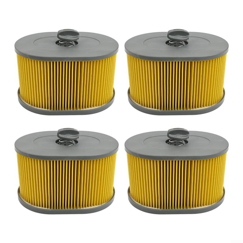 Set mit vier Luftfiltern für K970 & K1260 Betonschneidesäge, kompatibel mit Teilen #510241401 & #510241403 von JGmotorfi