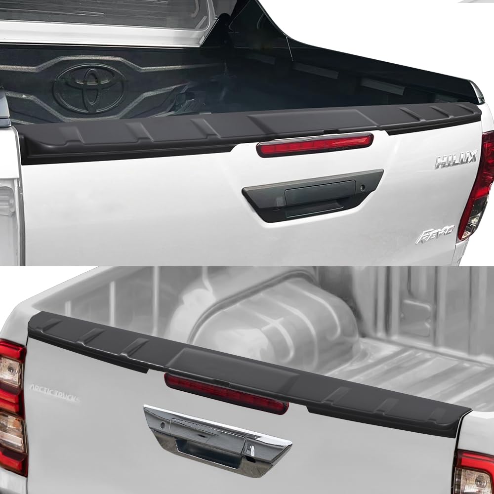 JHCHAN Ladekantenschutz für Toyota Hilux 2021-2024 Invincible GR Sport Invincible X Rocco Hilux viii AN110 AN120 AN130 Heckklappenschutz, ABS Schwarz Kantenschutz JHCHAN Ladekantenschutz für Toyota Hilux 2021-2024 Invincible GR Sport Invincible X Rocco Hilux viii AN110 AN120 AN130 Heckklappenschutz, ABS Schwarz Kantenschutz von JHCHAN