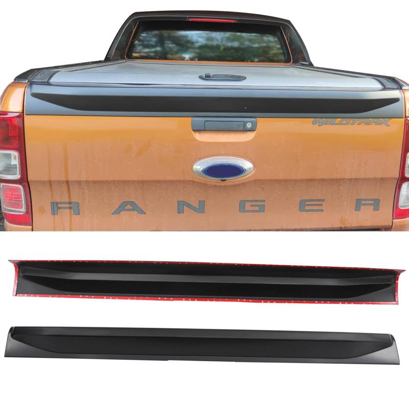 JHCHAN Ladekantenschutz Spoiler Pickup für Ford Ranger 2012-2022, T6 T7 T8 XL XLT Wildtrak Platinum Tremor Raptor von JHCHAN