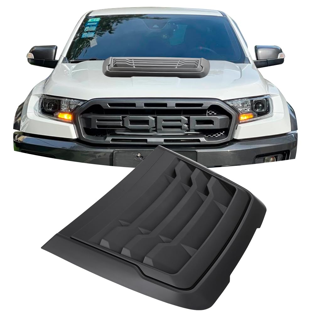 JHCHAN Motorhaubenschaufel ABS Motorhauben für Ford Ranger Wildtrak Raptor 2015–2022 T7 T8 Limited XL XLT Tremor Platinum JHCHAN Motorhaubenschaufel ABS Motorhauben für Ford Ranger Wildtrak Raptor 2015–2022 T7 T8 Limited XL XLT Tremor Platinum von JHCHAN