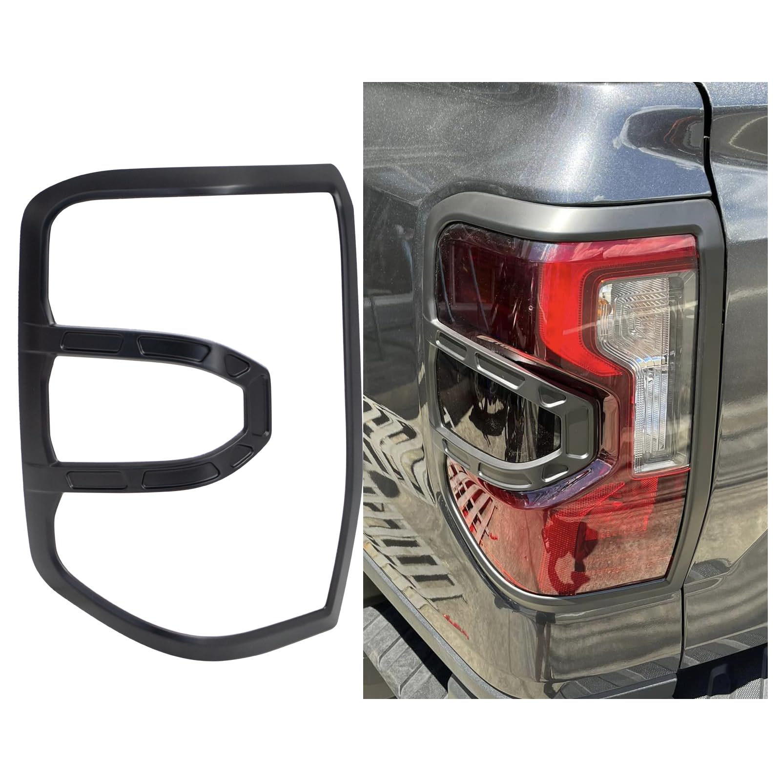 JHCHAN Rücklichtabdeckungen für 2023-2024 Neue Ford Ranger Wildtrak Raptor Wildtrak X Limited Platinum ABS Rücklichtschutz Schutz Styling Ausrüstung Zubehör JHCHAN Rücklichtabdeckungen für 2023-2024 Neue Ford Ranger Wildtrak Raptor Wildtrak X Limited Platinum ABS Rücklichtschutz Schutz Styling Ausrüstung Zubehör von JHCHAN