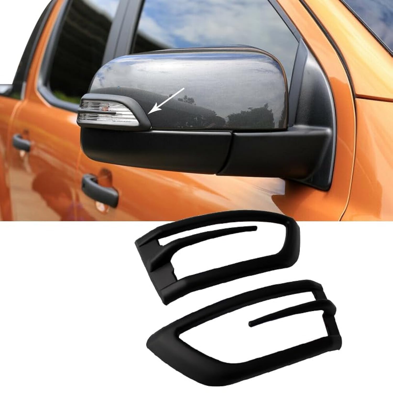 JHCHAN Generisch Blinkerschutz Spiegelabdeckung Seitenspiegelkappe für Ford Ranger 2012-2022 T6 T7 T8 Raptor Wildtrak XL XLT Tremor Limited Platinum JHCHAN Generisch Blinkerschutz Spiegelabdeckung Seitenspiegelkappe für Ford Ranger 2012-2022 T6 T7 T8 Raptor Wildtrak XL XLT Tremor Limited Platinum von JHCHAN