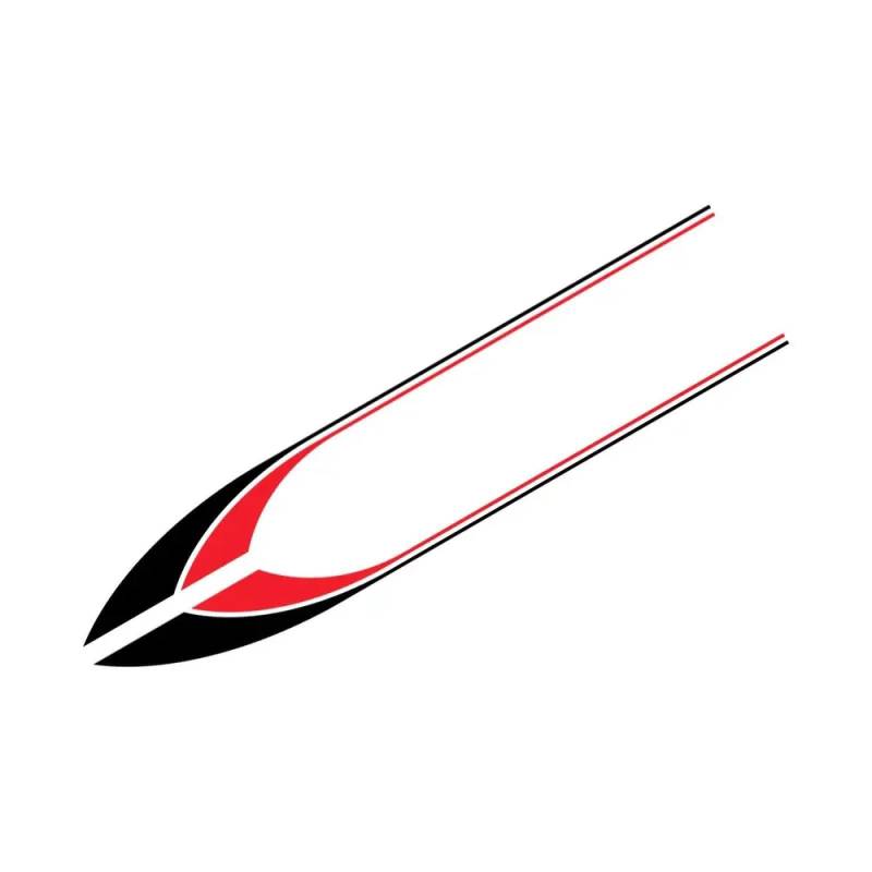 Autoaufkleber, für Opel Opel Vivaro, für R=enault Trafic Stripes Camper Van Wohnmobil Vinyl Grafik Aufkleber Auto Tuning Zubehör von JHKJDS